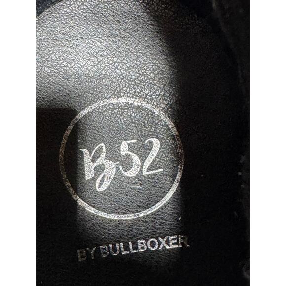 B52 By Bullboxer Devin Wedge Boots Sz 11 Black 595 Moto Combat Original Style - Picture 4 of 9